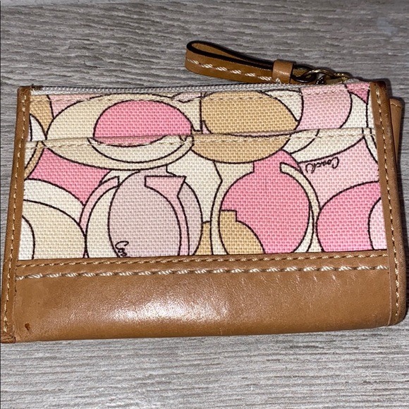 Authentic Coach Card Coin Holder Keychain - Picture 3 of 14